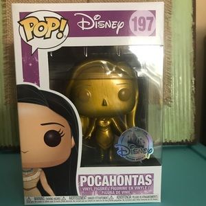 Disney Pocahontas gold Funko Pop!